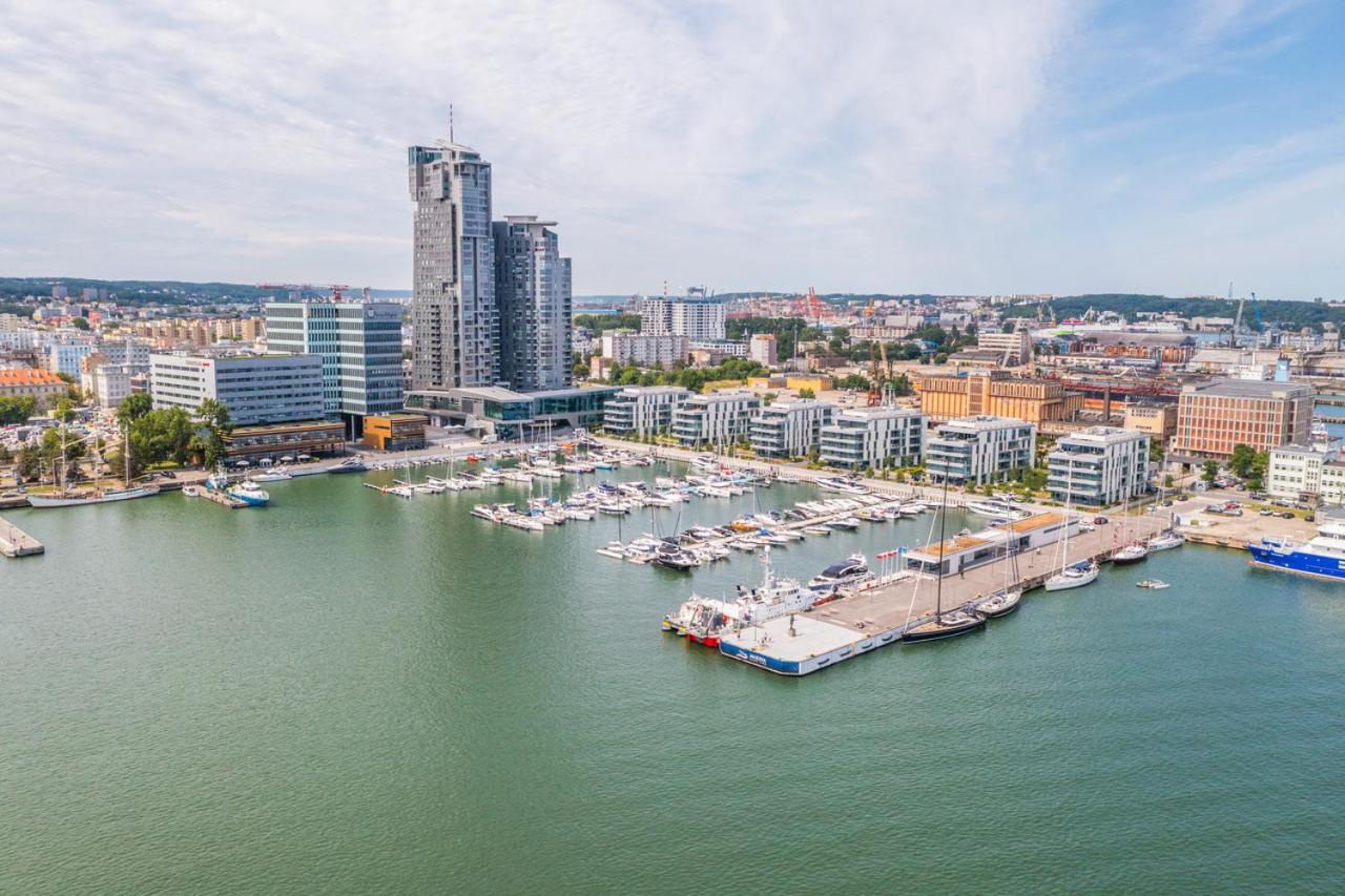 Apartament Faltom 26 Yacht Park Z Tarasem Gdynia Exterior foto